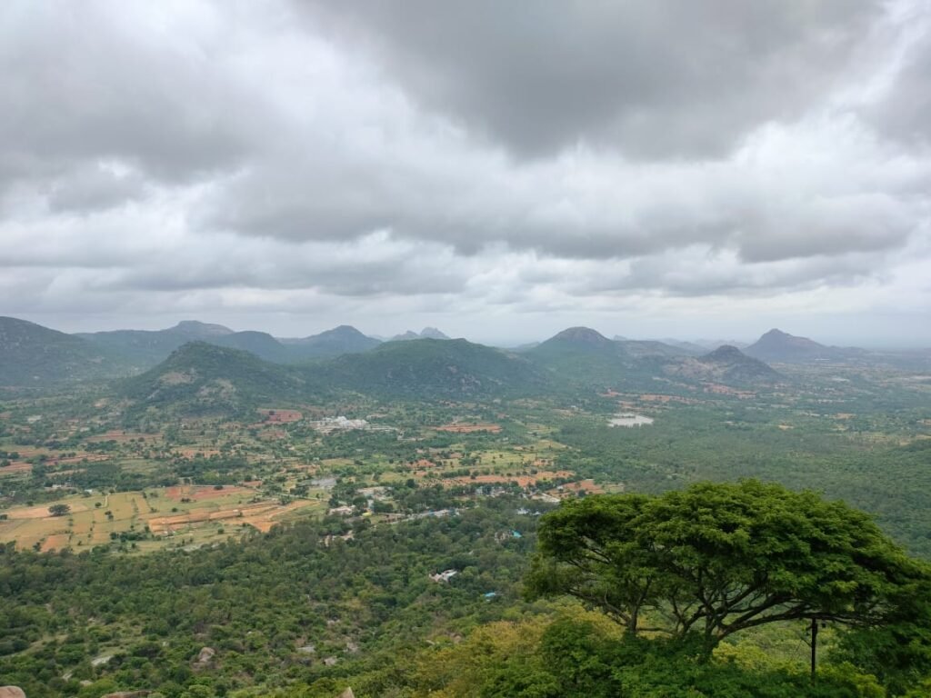 view from Siddarabetta